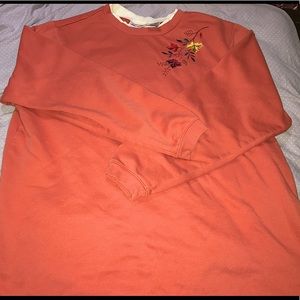 3/$22 Vintage Blair grandma floral flower sweater